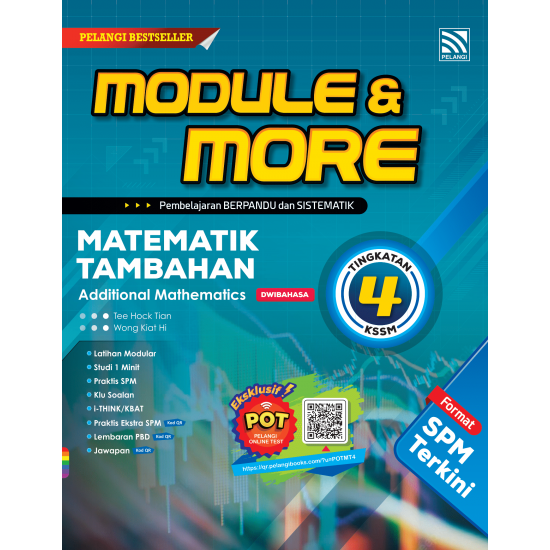 Module and More KSSM 2023 Matematik Tambahan Tingkatan 4  Pelangi